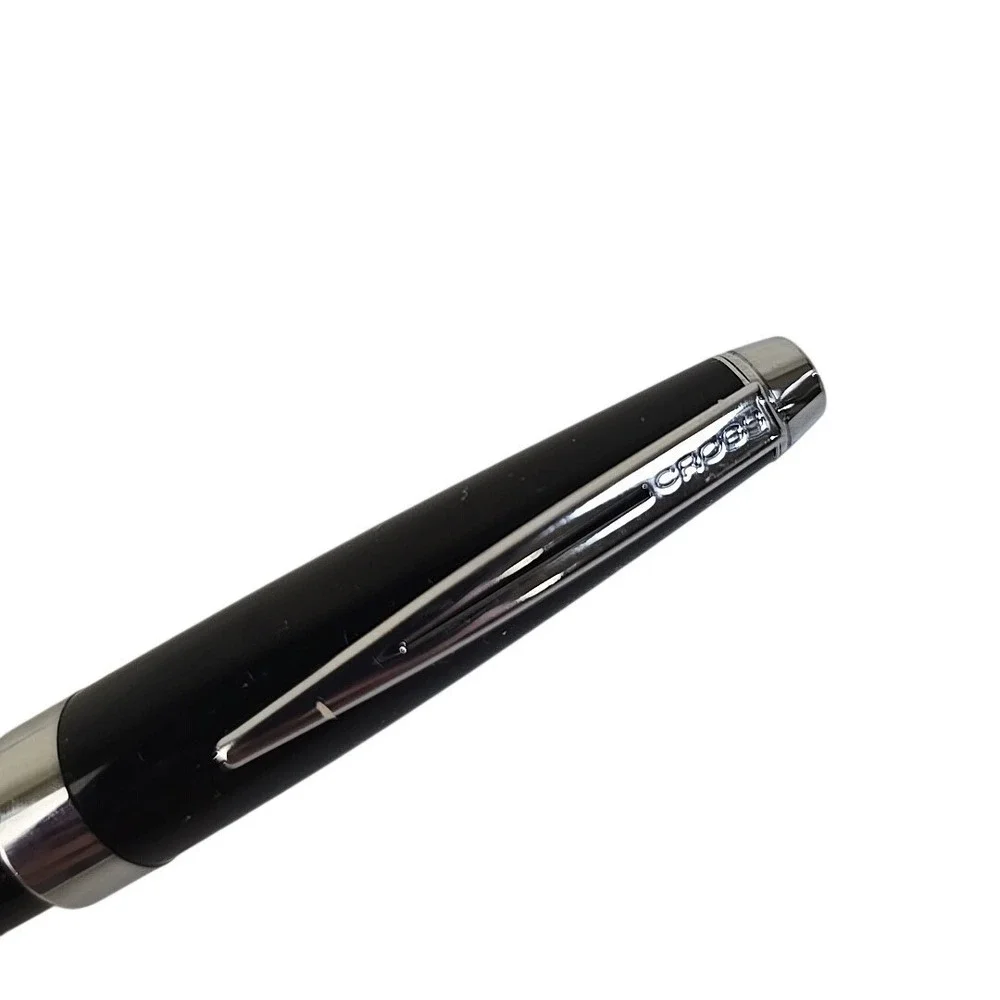 Cross Light Fountain Pen Med Black Lacquer Resin & Chrome with 8921‎ Cartridges